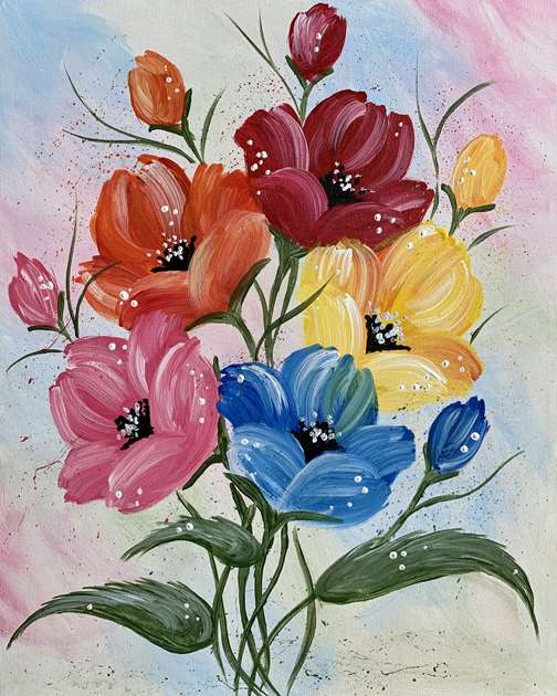 Eclectic Poppies