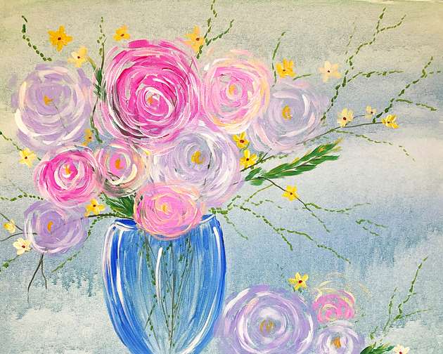 Roses en Verre 