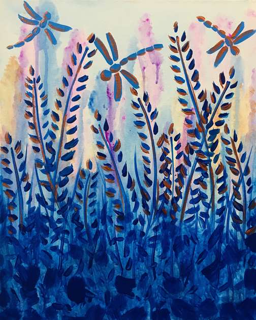 Watercolor Meadow